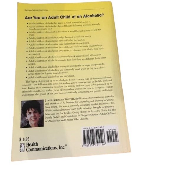Adult Children of Alcoholics Paperback - Picture 3 of 4